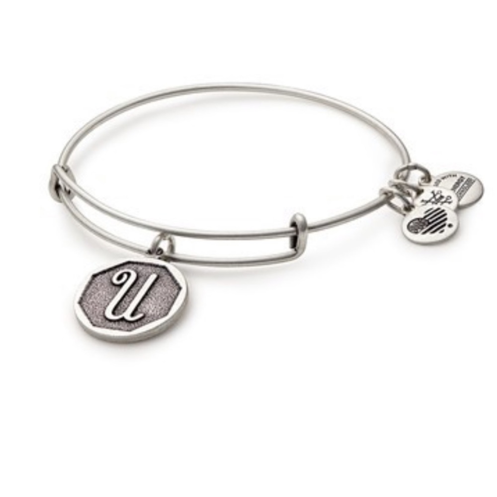 Alex and Ani “G” initial bracelet/bangle